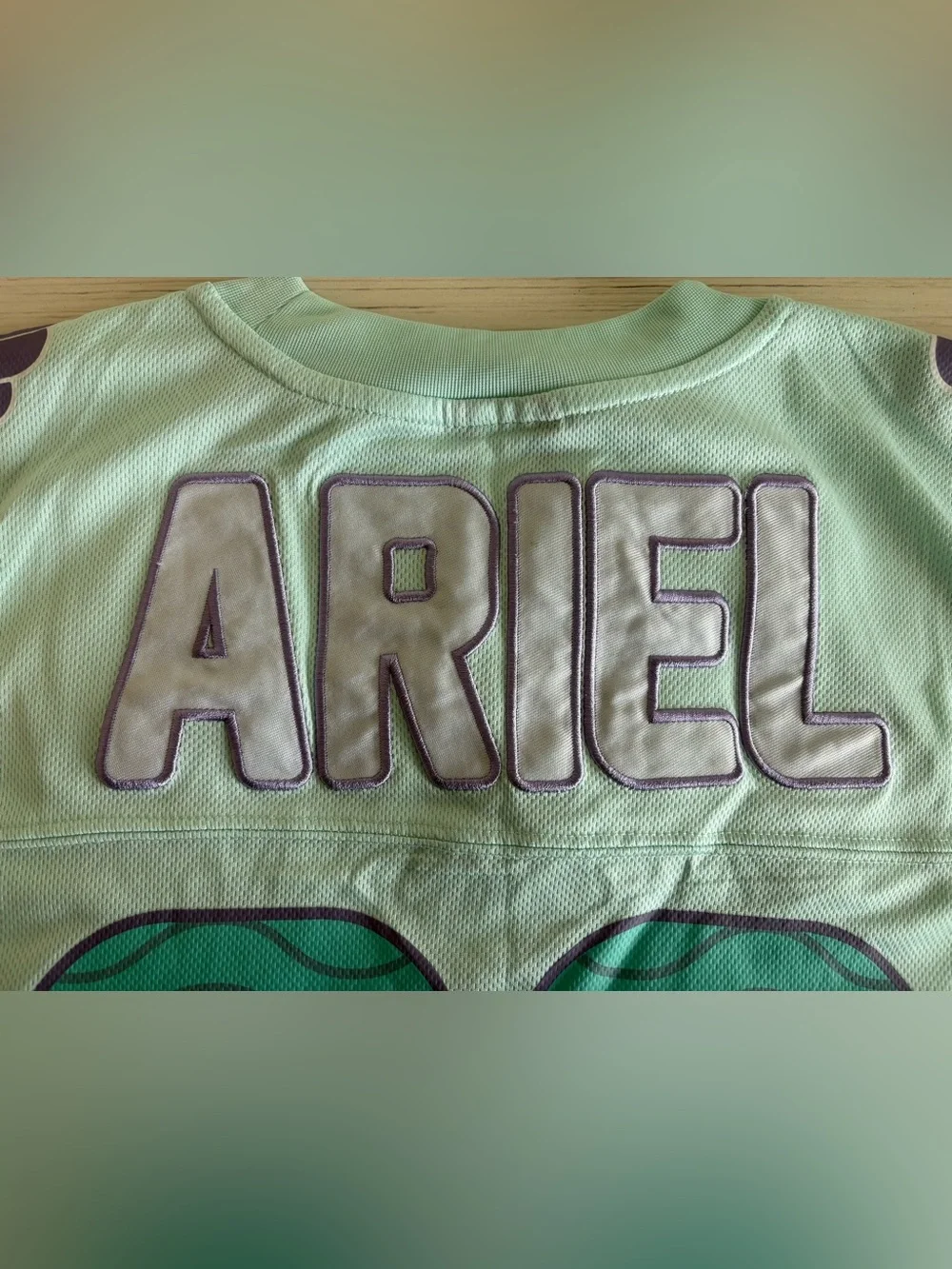 BoxLunch Disney The Little Mermaid Ariel Cropped Jersey